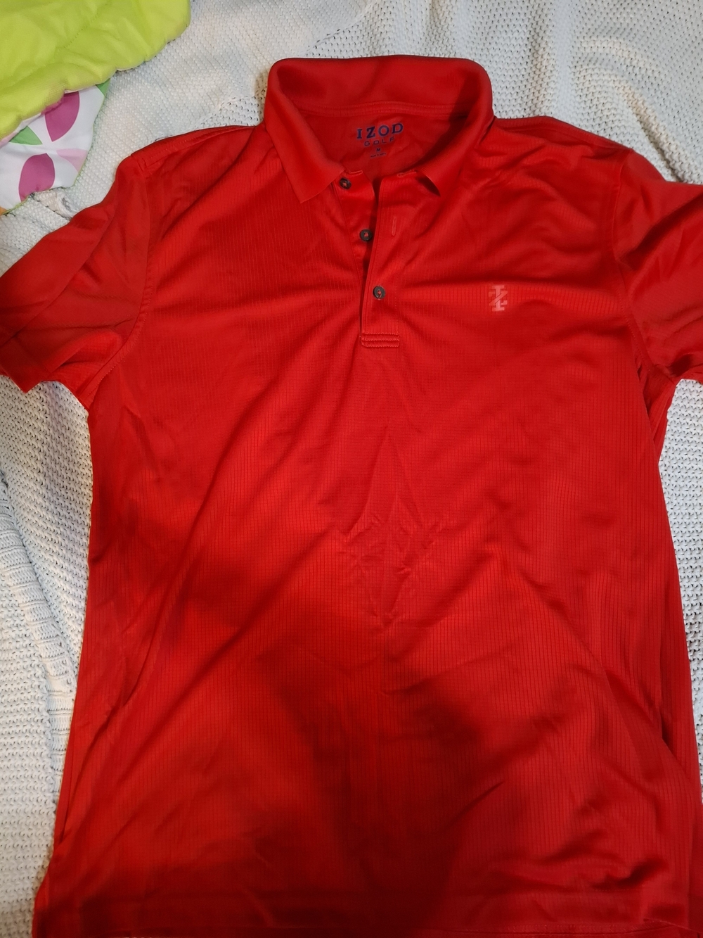 IZOD Men's Red Polo Shirt